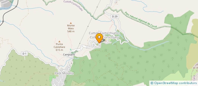 localisation de l'entreprise A CASETTA CORSA  SARROLA-CARCOPINO