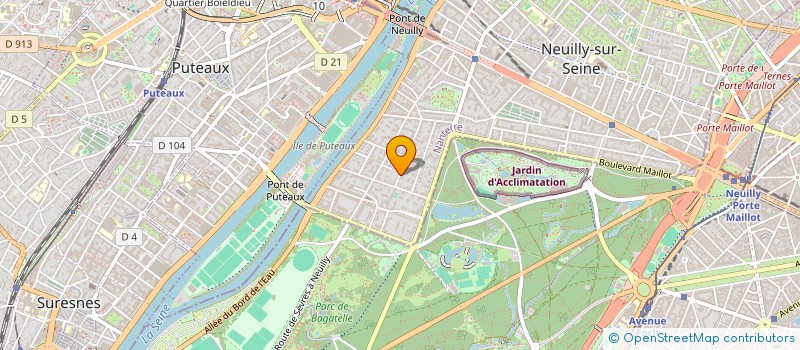 localisation de l'entreprise A CASTAGNA à NEUILLY-SUR-SEINE