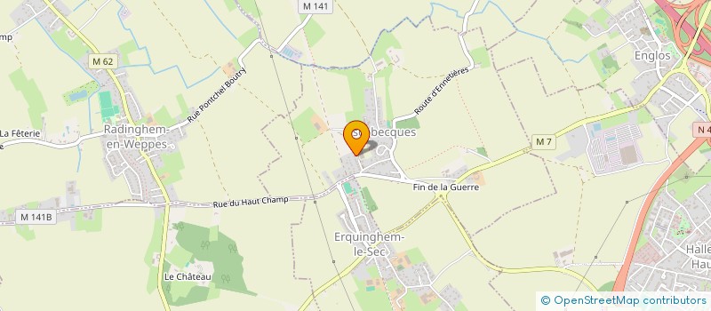 localisation de l'entreprise A CAVINA à ESCOBECQUES