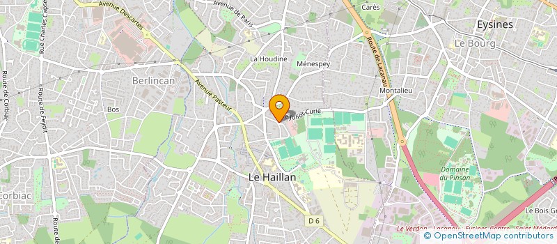 localisation de l'entreprise A CE MOMENT LA  LE HAILLAN