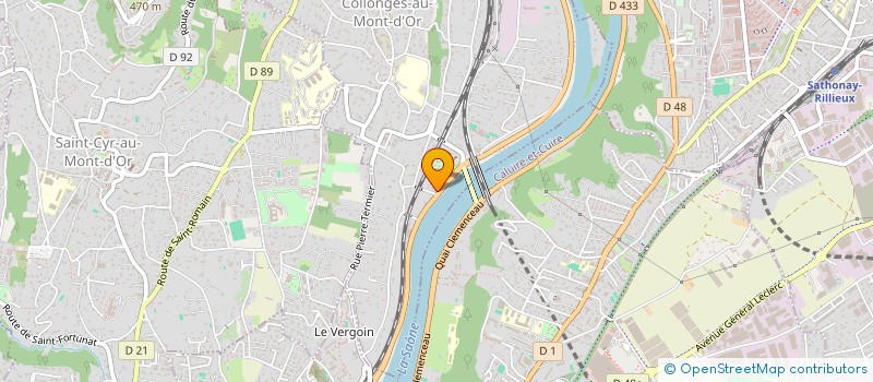 localisation de l'entreprise A-CH  COLLONGES-AU-MONT-D'OR