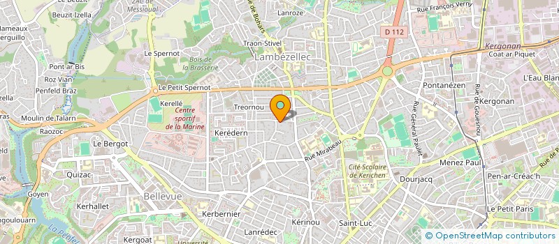 localisation de l'entreprise A CHACUN SES PATINS A BREST à BREST