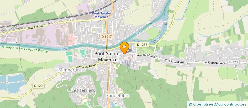 localisation de l'entreprise A CHACUN SON SERVICE à PONT-SAINTE-MAXENCE