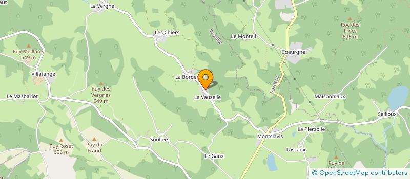localisation de l'entreprise A CHAMPS TRAVERS à JANAILLAT