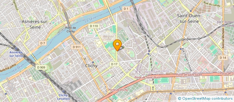 localisation de l'entreprise A CHAQUE ENFANT SON HISTOIRE (ACESH) à CLICHY