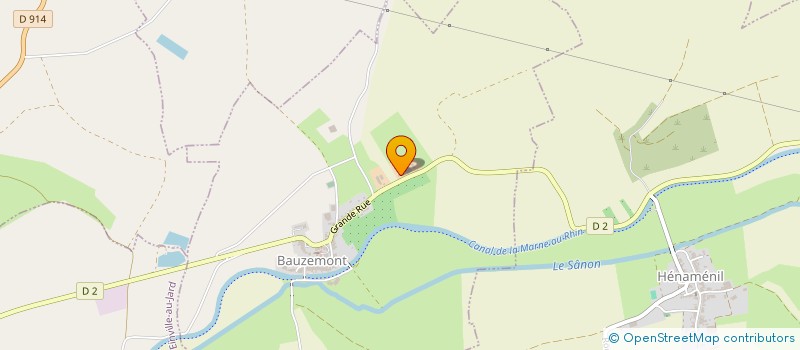 localisation de l'entreprise A CHEVAL 54  BAUZEMONT