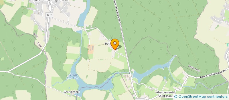 localisation de l'entreprise A CHEVAL SUR LA BRESSE  NEUBLANS-ABERGEMENT