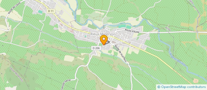 localisation de l'entreprise A CHOEUR JOIE  RIEUX-MINERVOIS