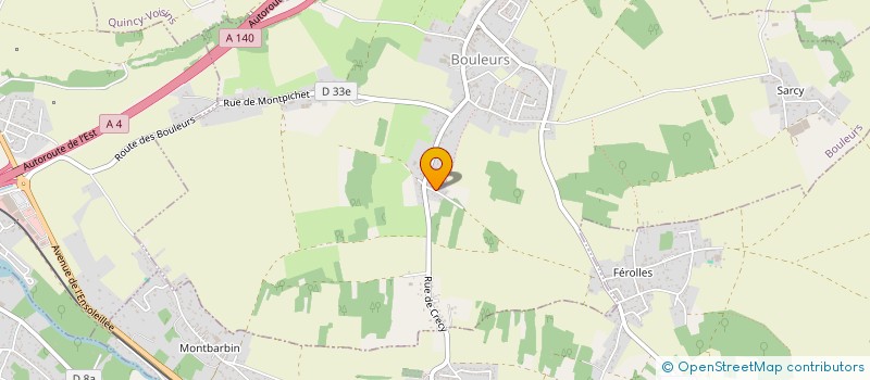 localisation de l'entreprise A CIEL FERME  BOULEURS