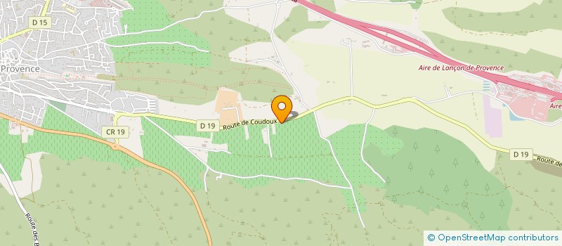 localisation de l'entreprise A CIEL OUVERT  LANCON-PROVENCE