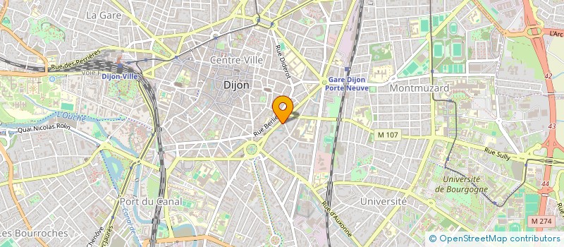 localisation de l'entreprise A CIEL OUVERT DIJON à DIJON
