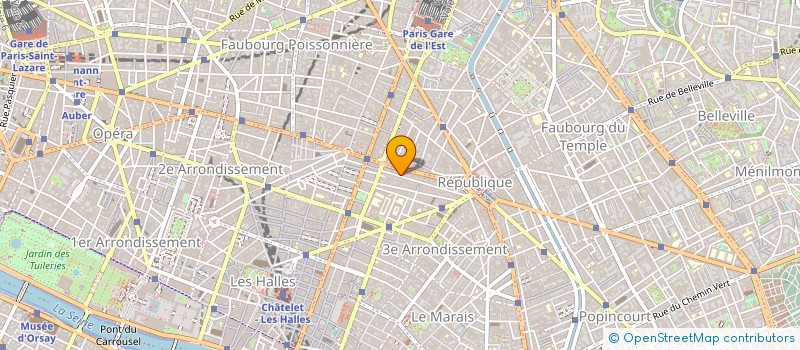 localisation de l'entreprise A CINQ SPORT CENTER à PARIS