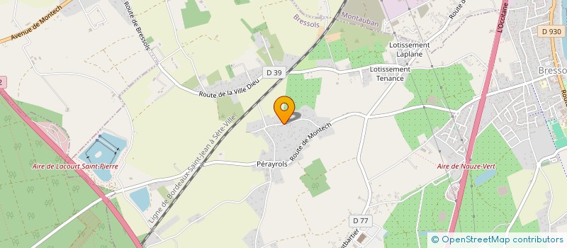 localisation de l'entreprise A.CKRF  BRESSOLS