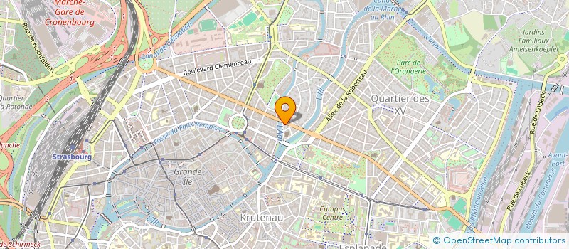 localisation de l'entreprise A-CLUB à STRASBOURG