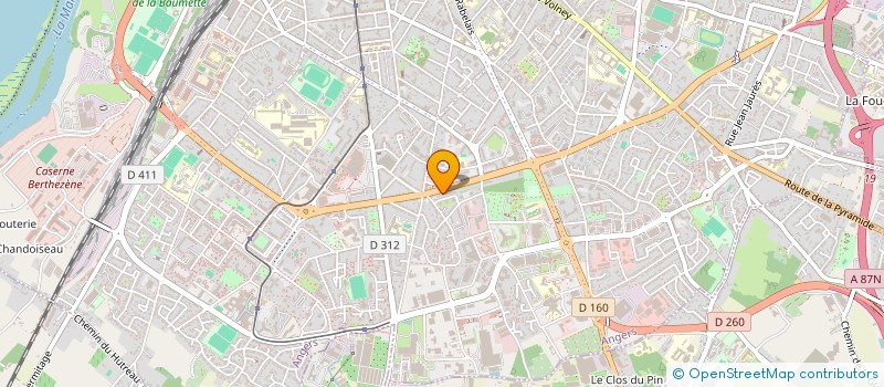 localisation de l'entreprise A.CO.PRO.DIS à ANGERS