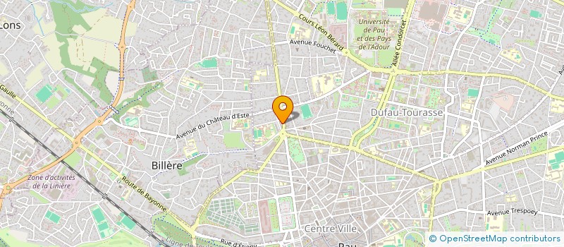 localisation de l'entreprise A.CO.R à PAU