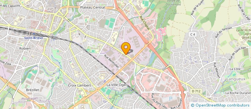 localisation de l'entreprise A-CO-RL AGENCE COMMERCIALE RENE LECOQ à SAINT-BRIEUC