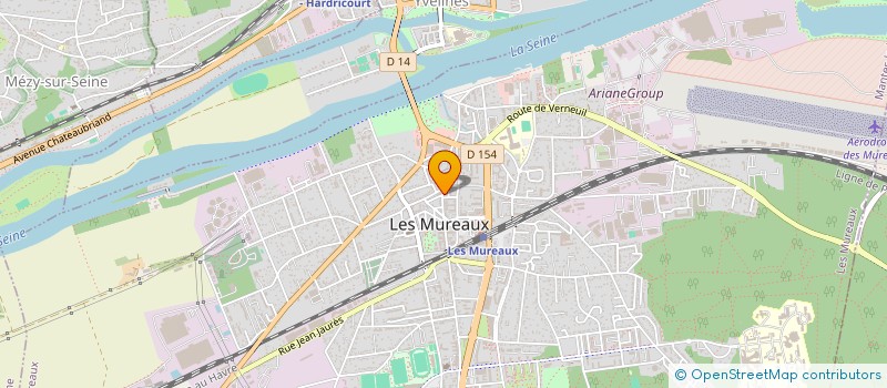 localisation de l'entreprise A CO'THE à LES MUREAUX