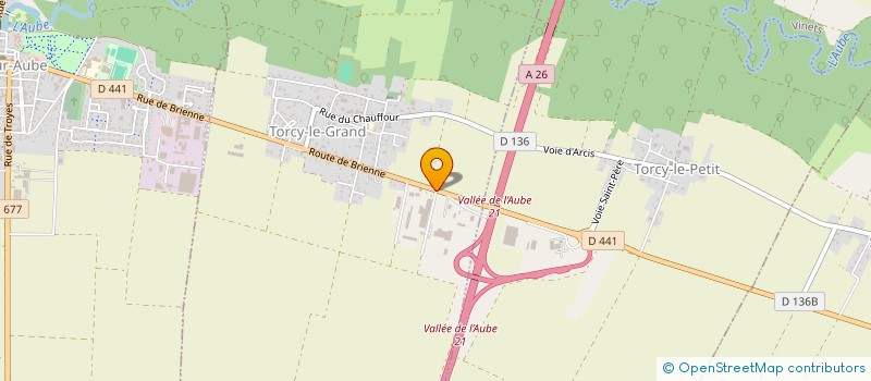 localisation de l'entreprise A-COB-2E à TORCY-LE-GRAND