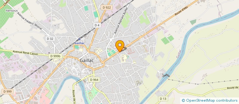 localisation de l'entreprise A COEUR PATRIMOINE à GAILLAC