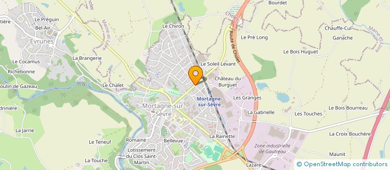 localisation de l'entreprise A COMME ALEX à MORTAGNE-SUR-SEVRE