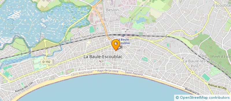 localisation de l'entreprise A COMME ARIANE à LA BAULE-ESCOUBLAC