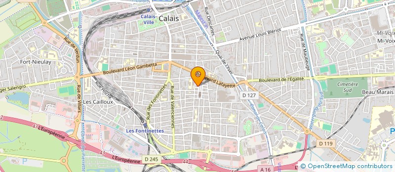 localisation de l'entreprise A CON AGUA à CALAIS
