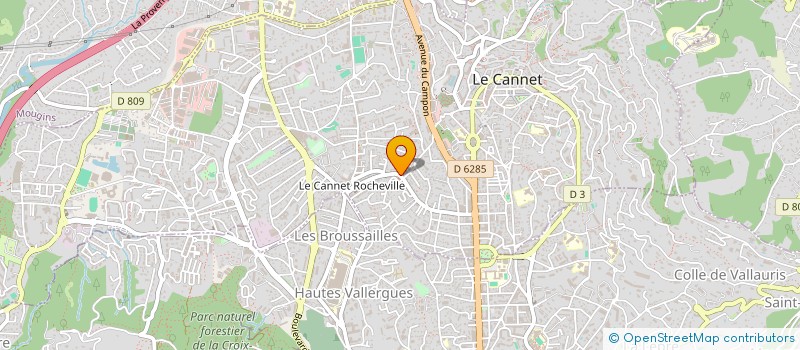 localisation de l'entreprise A CONFORT GLASS à LE CANNET