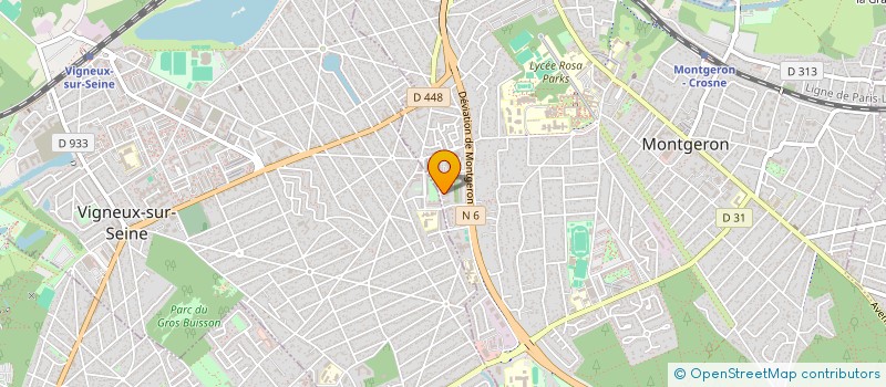 localisation de l'entreprise A+ CONFORT VTC  EVRY-COURCOURONNES