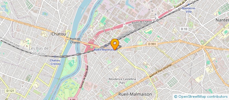 localisation de l'entreprise A CONSEIL à RUEIL-MALMAISON