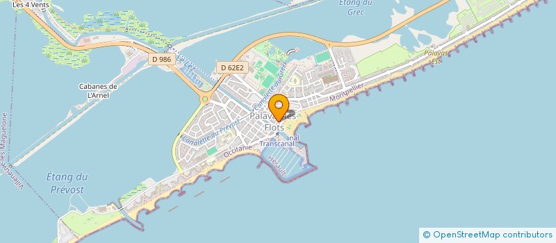 localisation de l'entreprise A CONSEIL IMMO à PALAVAS-LES-FLOTS