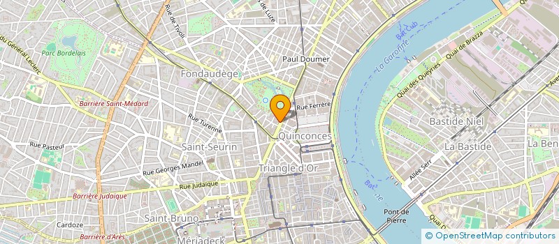 localisation de l'entreprise A CONSEILS PATRIMOINE à BORDEAUX