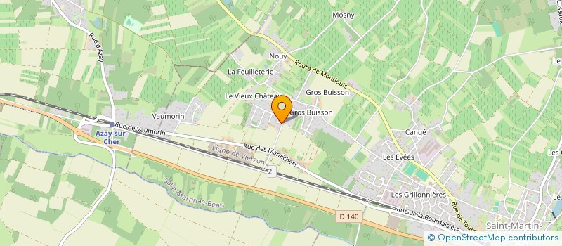 localisation de l'entreprise A CONSULTING  SAINT-MARTIN-LE-BEAU