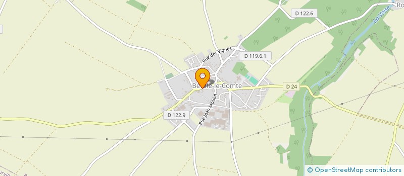 localisation de l'entreprise A CONTRE COURANT à MOINVILLE-LA-JEULIN