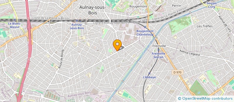 localisation de l'entreprise A CONTRE COURANT à AULNAY-SOUS-BOIS