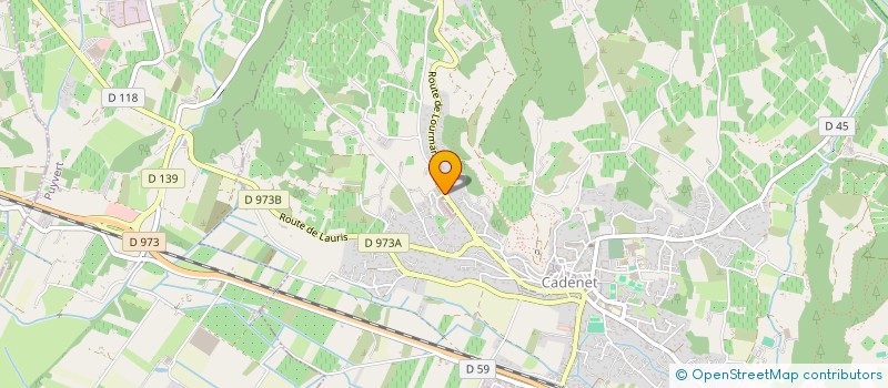 localisation de l'entreprise A CONTRE-JOUR  CADENET