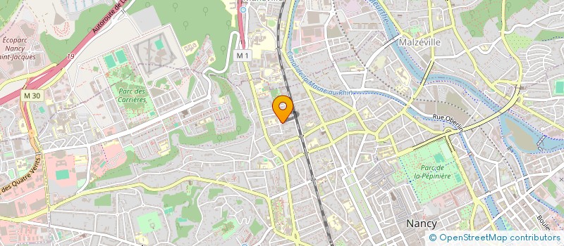 localisation de l'entreprise A CONTRE-SCENE  NANCY