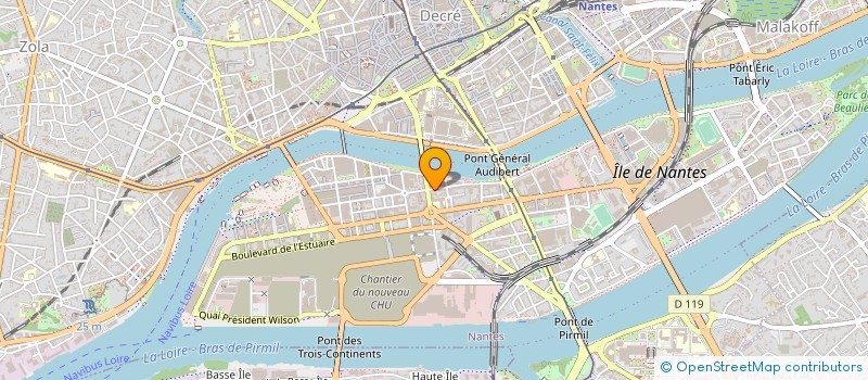 localisation de l'entreprise A CONTRE TEMPS à NANTES