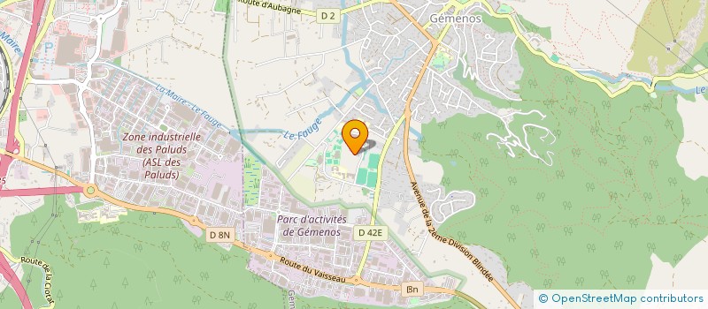 localisation de l'entreprise A CONTRETEMPS  GEMENOS