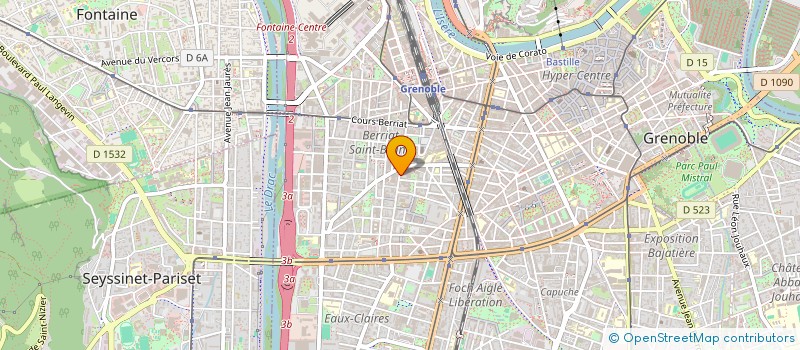 localisation de l'entreprise A CORDES ET VOUS à GRENOBLE