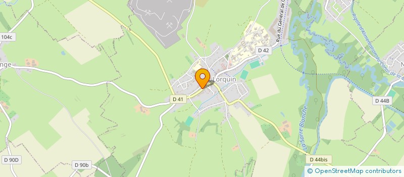 localisation de l'entreprise A-CORPS  LORQUIN