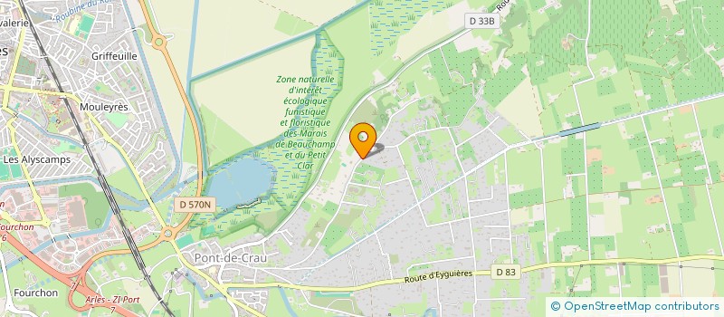 localisation de l'entreprise A'CORPS  ARLES