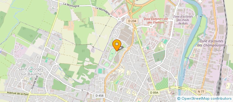 localisation de l'entreprise A CORPS BIEN ETRE à AUXERRE
