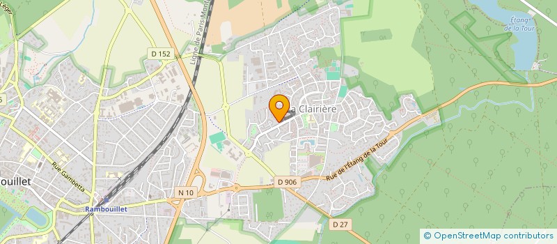 localisation de l'entreprise A'CORPS BIEN-ETRE SMD à RAMBOUILLET