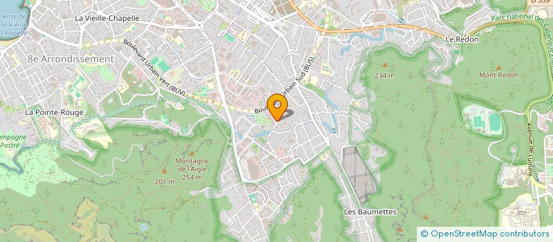 localisation de l'entreprise A CORPS D'AMES à MARSEILLE