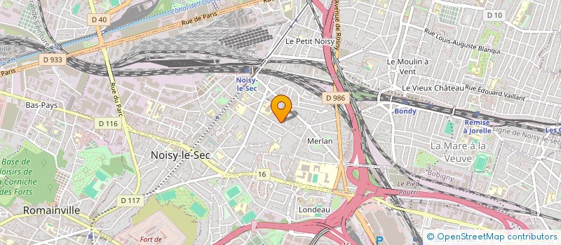 localisation de l'entreprise A CORPS D'OEUVRES à NOISY-LE-SEC