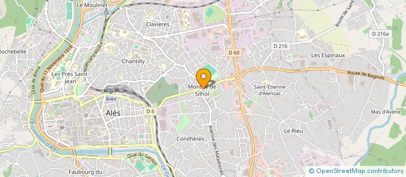 localisation de l'entreprise A CORPS DES SENS à ALES