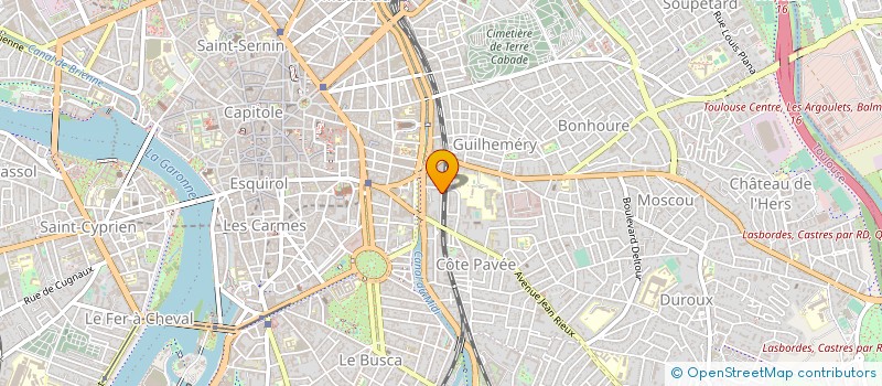 localisation de l'entreprise A'CORPS IMPARFAITS à TOULOUSE