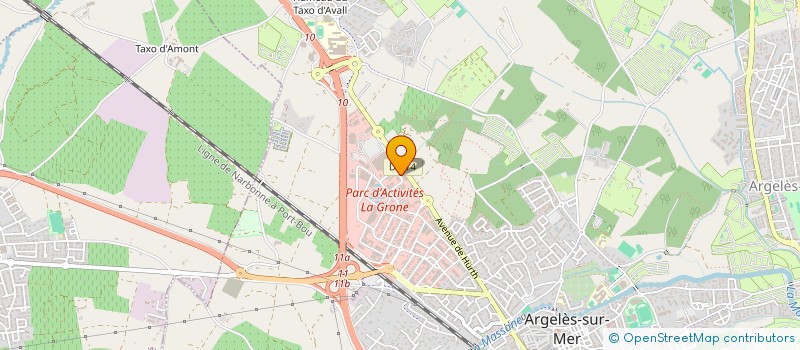 localisation de l'entreprise A CORPS PARFAIT  ARGELES-SUR-MER