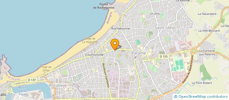 localisation de l'entreprise A CORPS PARFAIT à SAINT-MALO